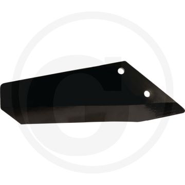 Ganzevoetbeitel rechts, versterkt, gecoat - werkbreedte 380mm