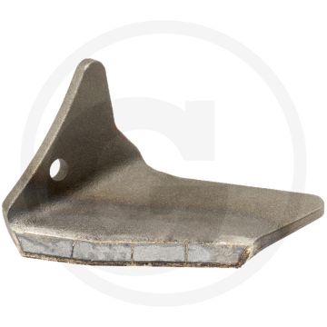 Heavy duty ganzevoetbeitel links met hardgesoldeerde hardmetalen slijtplaat - synkro compatibel met bouten 18016659318 en 18030-mu16-2