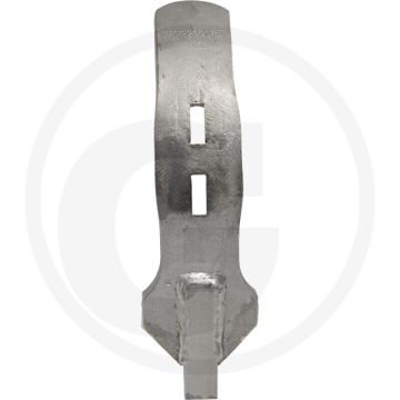Heavy duty schaarpunt met hardgesoldeerde hardmetalen slijtplaat - afmetingen: 400 x 70 x 20 mm
