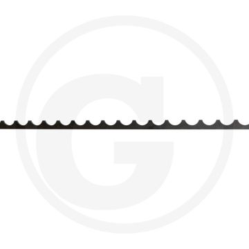 Bande dentée - longueur 2500mm, épaisseur 8mm, hauteur 40mm