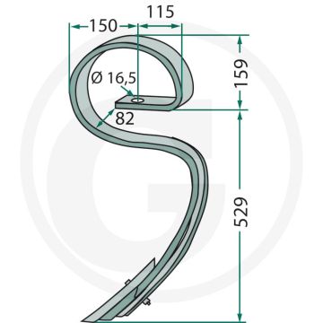 Veertand 45 x 12 mm: grondbewerking en zaaitechniek