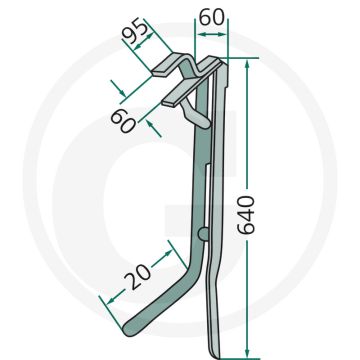 Saphir saphir sleeptanden (paar) - montagetip: gebruik geen pneumatisch gereedschap
