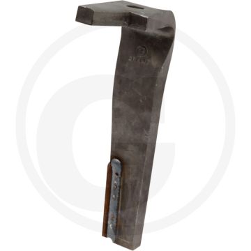 Heavy duty rotorkopegtand links 2 platen - dikte 19mm, breedte 60mm, inbouwmaat 155,5mm