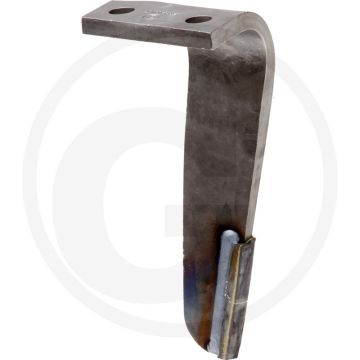 Dent de tête de rotor robuste droite 2 plaques - convient pour : kuhn (huard)