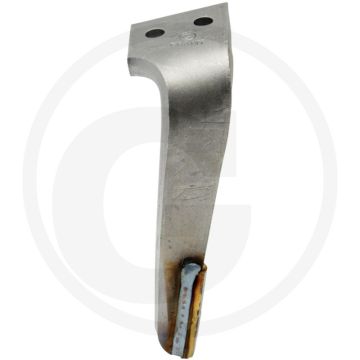 Heavy duty rotorkopegtand rechts, met 2 hardmetalen platen - 45 cm