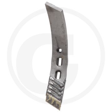 Heavy duty beitel links, met hardgesoldeerde hardmetalen plaatje - passend voor amazone
