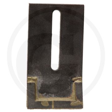 Heavy duty afstrijker 140 x 75 x 5 mm voor pöttinger