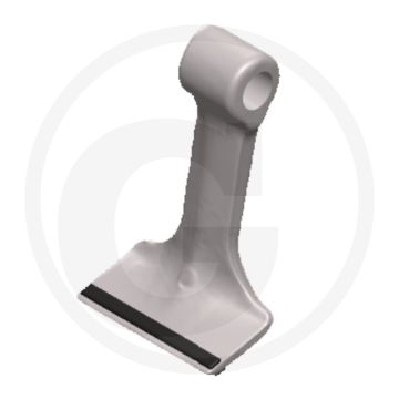 Mulcherklepel gecoat - pta coating, werkbreedte 116mm