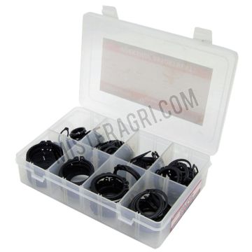 Assortiment seegerringen voor as