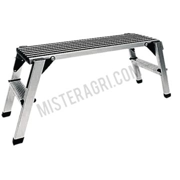 Gerüst, Aluminium - L: 1.300 mm, Arbeitshöhe: 4,80m
