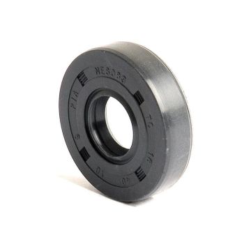 Metrisch Oliekeerring, 16 x 40 x 10mm met stoflip