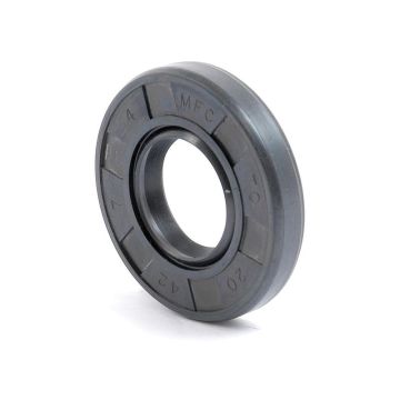Metrisch Oliekeerring, 20 x 42 x 7mm met stoflip