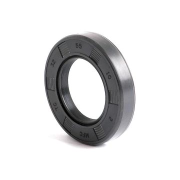 Metrisch Oliekeerring, 32 x 55 x 10mm met stoflip