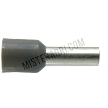 Kabeleindhulzen - grijs, voor kabels 4,0 mm²