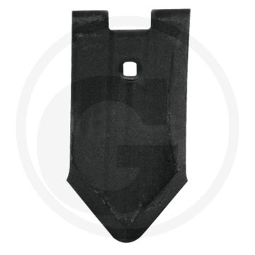 Schaarpunt - 235 x 125 x 10 mm - Werkbreedte 125 mm