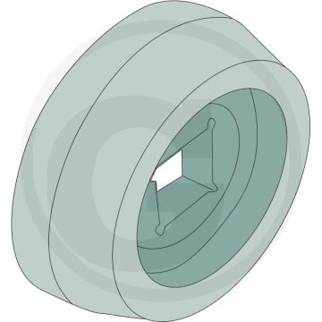 Binnenflens (Ø: 138 mm)