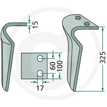 Rotorkopegtand (links)
