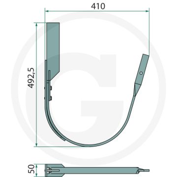 Gefederter Halter - Actipack Roller