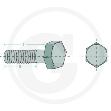 Bout (M16 x 1,5 x 60 mm, 12.9)