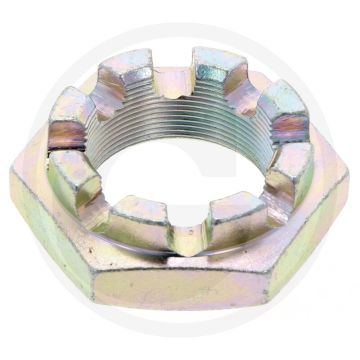 Kroonmoer M42 Zirkon 7 - Ø D 42mm DIN 937 - Onderdelen rotorkopeggen