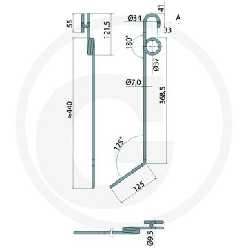 Eggetand Aerostar / Grass-Manager, 7mm - Grondbewerking Pag. 215