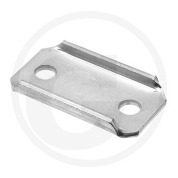 Plaque dentée (pour tube carré 35 x 35 mm)