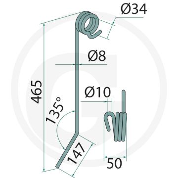 Eggetand 8mm dik - GRANIT schoffeltechniek> Regent