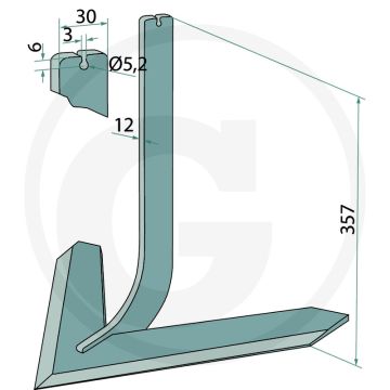 Steel (met beitel)