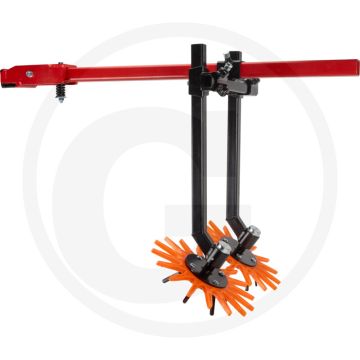 K.U.L.T. Fingerhacken-Set (inkl. 2 Fingerhackenelemente, Eckverbinder, Querträger, Werkzeugträger für K.U.L.T.-Profilrahmen (ARGUS), Breite der Klemmung 90 mm)