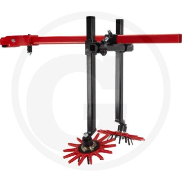 K.U.L.T. Fingerhacken-Set (inkl. 2 Fingerhackenelemente, Eckverbinder, Querträger, Werkzeugträger für K.U.L.T.-Profilrahmen (ARGUS), Breite der Klemmung 90 mm)