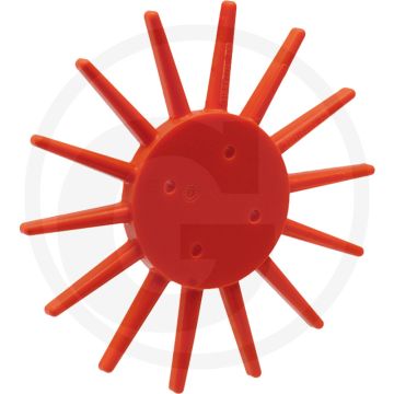 K.U.L.T. Vingerster, medium, oranje, zac (medium, oranje-zacht Inclusief bouten M8 x 40 en moeren)