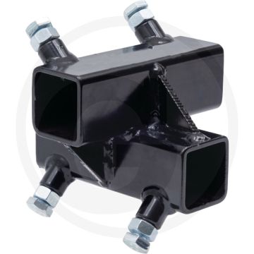 K.U.L.T. Hoekverbinder (versterkt, voor buis: 40 x 40 mm)
