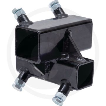 K.U.L.T. Hoekverbinder (versterkt, voor buis: 40 x 40 mm en 50 x 50 mm)