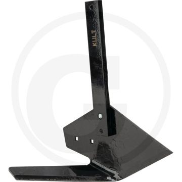 Gebogen mes met rechte steel (rechts, voor steel, 10 x 32 mm)