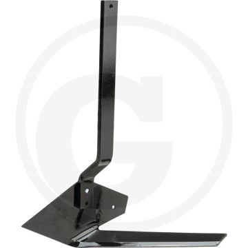 Gebogen mes met gebogen steel (links, voor steel 10 x 32 mm)