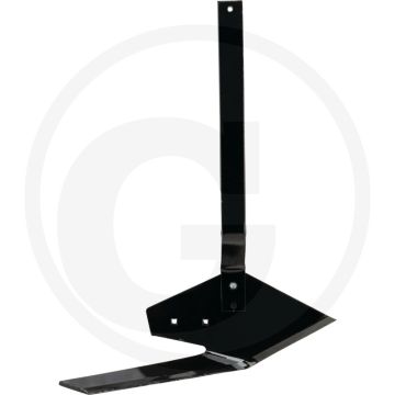Gebogen mes met gebogen steel (rechts, voor steel 10 x 32 mm)