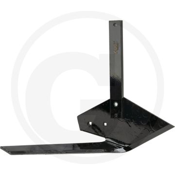 Gebogen mes met rechte steel (rechts, voor steel 10 x 32 mm)