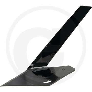 Gebogen mes zonder steel (rechts, voor steel, 10 x 32 mm)