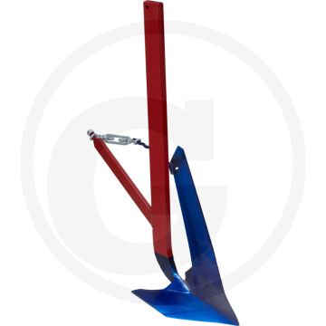 Schoffel voor rug/wal links (Rijafstand 750 mm)