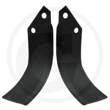 Gebogen mes (rechts)