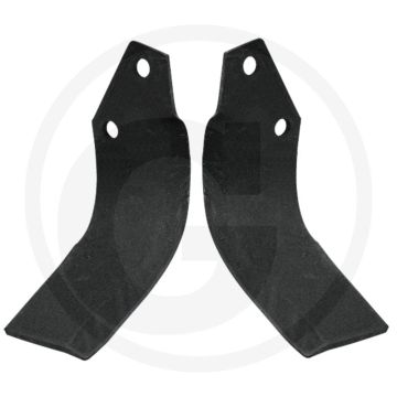 Gebogen mes (rechts)