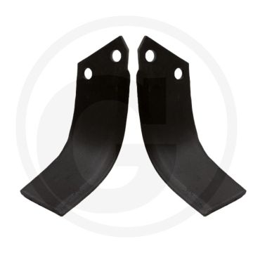 Gebogen mes (rechts)
