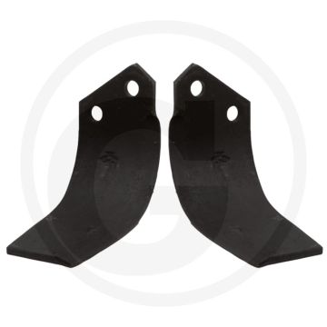 Gebogen mes (rechts)