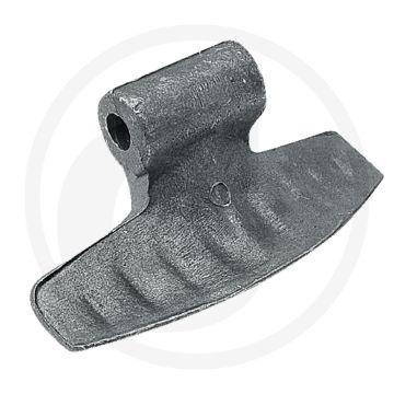 Hamerklepel 185mm werkbreedte