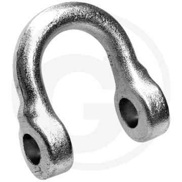 Schakel - Hoogte: 37mm, Breedte: 41.5mm, Gat-Ø: 9mm