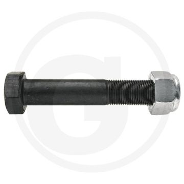 Boulon avec contre-écrou (M16 x 2 x 90 mm, 10.9)