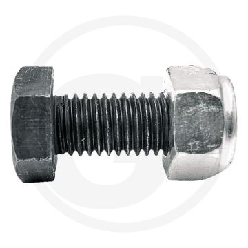 Bout met borgmoer (M12 x 1,75 x 30 mm)