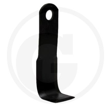 Haaks mes - Werkbreedte 75mm - Borings-Ø 25,5mm