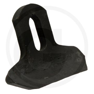 Klepelmes - Werkbreedte 70mm - Borings-Ø 14,5 x 30mm - Lengte 81mm