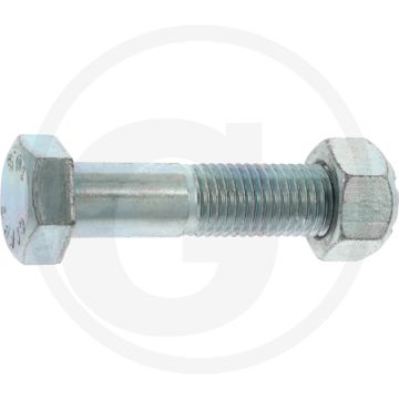 Bout met borgmoer (M20 x 2,5 x 90 mm, 10.9)